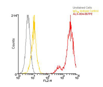 LRRC32 monoclonal antibody (Plato-1) (PE conjugate) Flow Cytometry