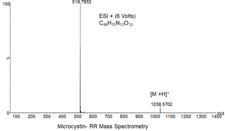 Microcystin-RR (Analytical Standard) Mass spectrometry