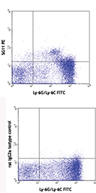 LTβR (mouse) monoclonal antibody (5G11) Flow Cytometry