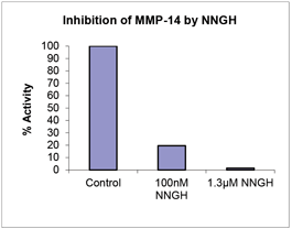 Matrix Metalloproteinase-14 (MMP-14) fluorometric drug discovery kit Inhibition