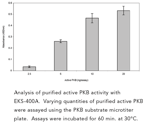 Akt kinase activity kit Kit graph