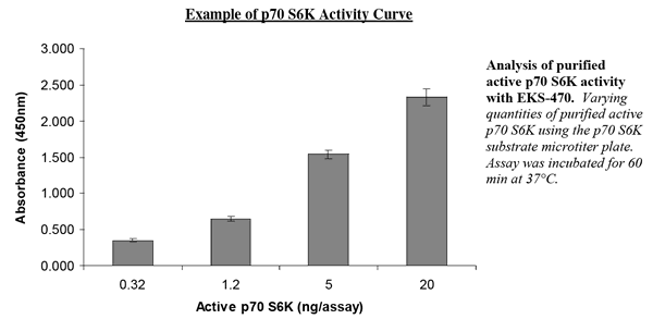 p70 S6K activity kit Kit graph